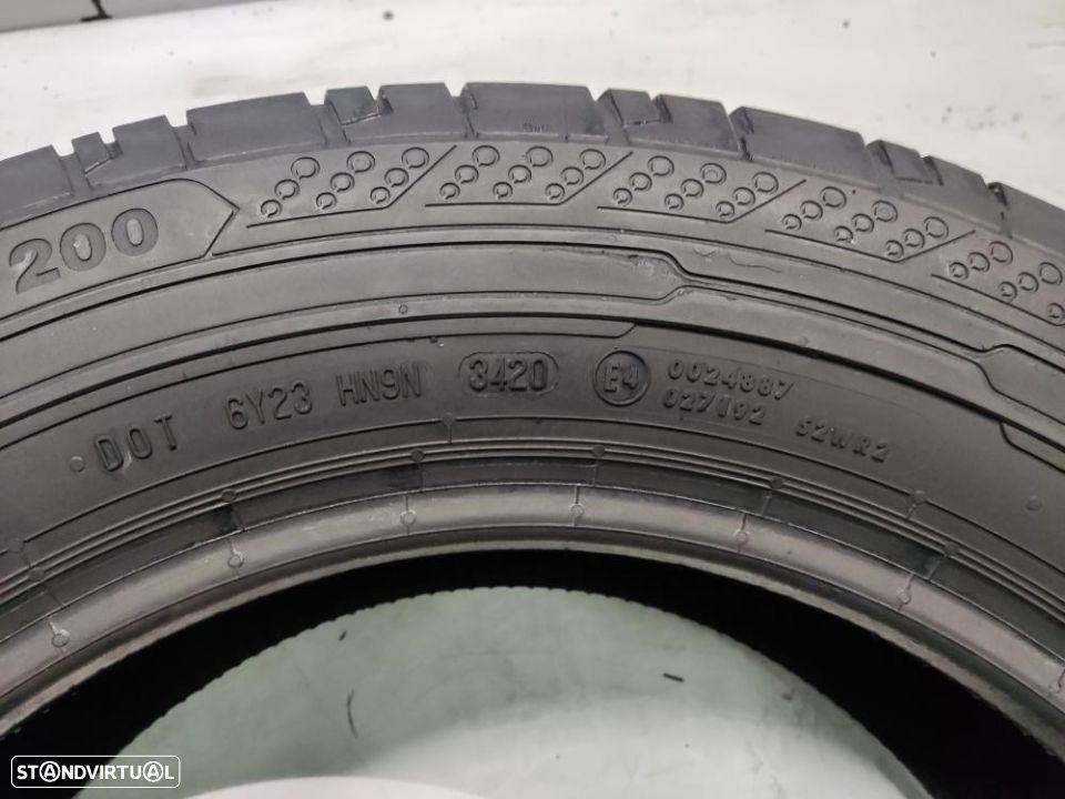 2 pneus semi novos 205-65r16c continental - oferta dos portes
