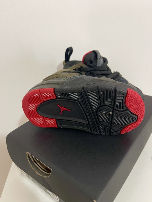 Nike Jordan Black/Varsity Red Anthracite 4RM(TD)