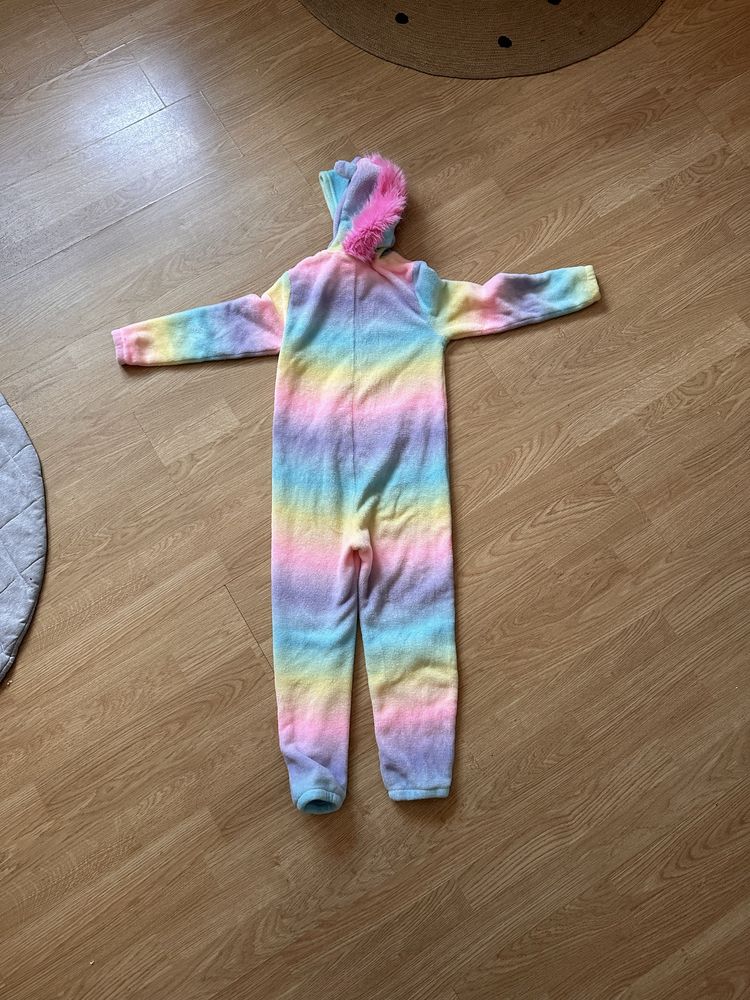 Onesie kombinezon jednorozec H&M 122/128 sliczny