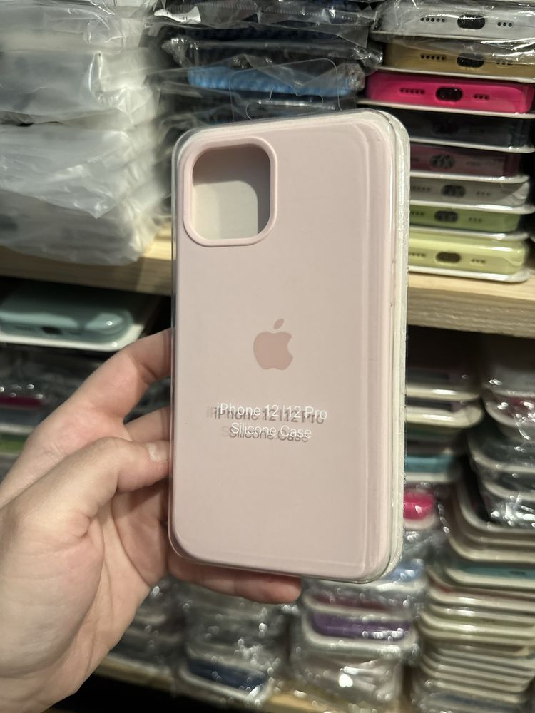 Premium Чохол Silicone case для iPhone 12 | Чехол на Айфон 12 pro