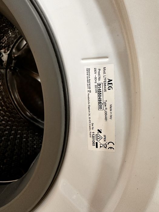 Пральна машина AEG привезена з Німеччини.