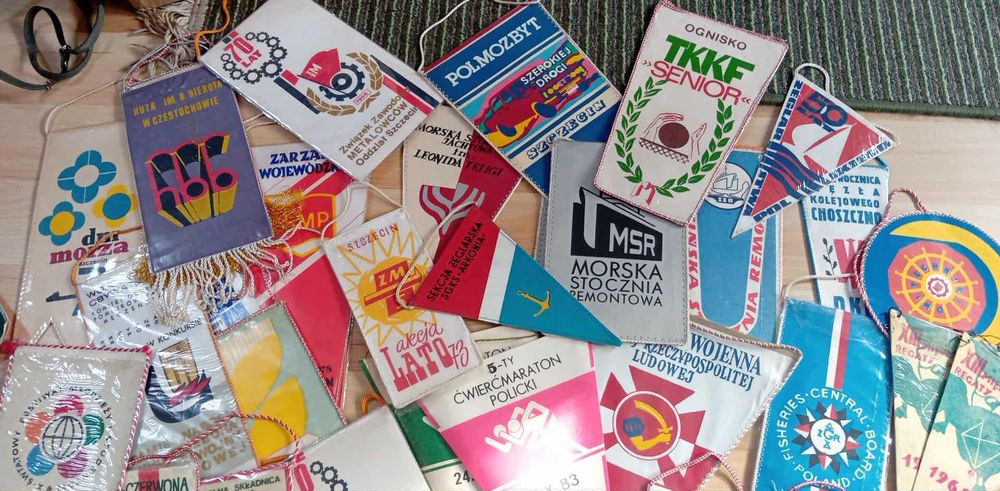 Proporczyki z czasów PRL