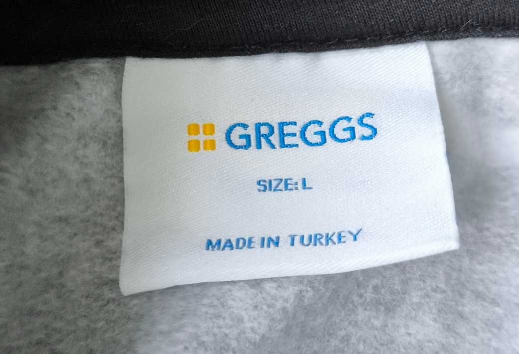 Greggs męska bluza z kapturem r.L