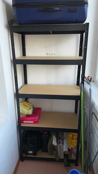 Металевий стелаж разборной на балкон в гараж подвал погреб Стілаж