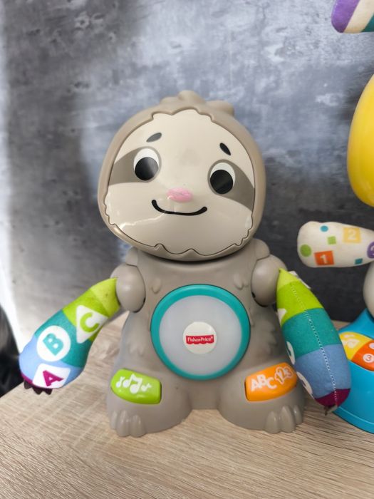 Sprzedam leniwca fisher Price gratis robot bebo