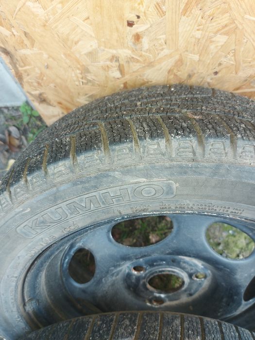 Диски з резиною зима  смарт 185 55 r15 пара зад