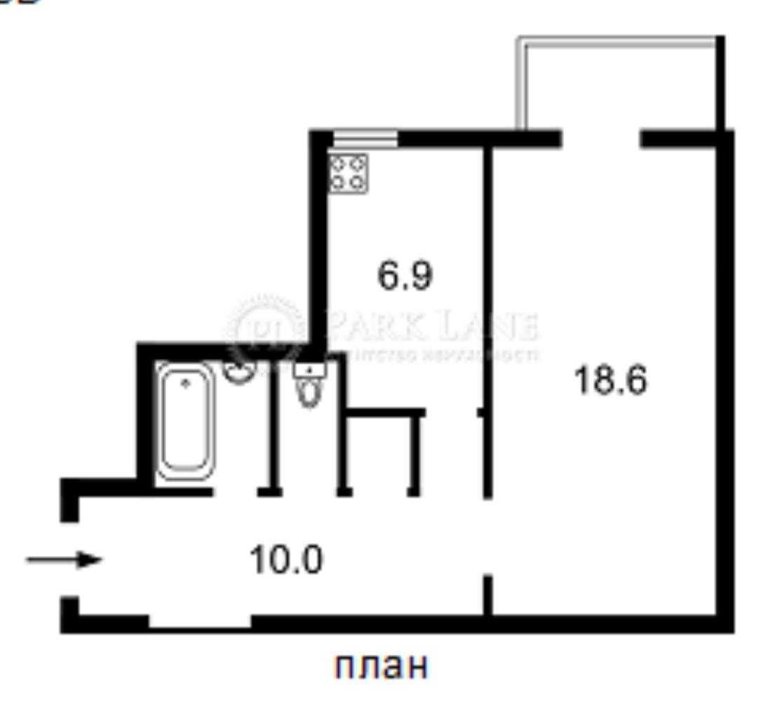 Продажа 1к квартиры в центре Киева, Липки, м. Арсенальна, Царский дом.