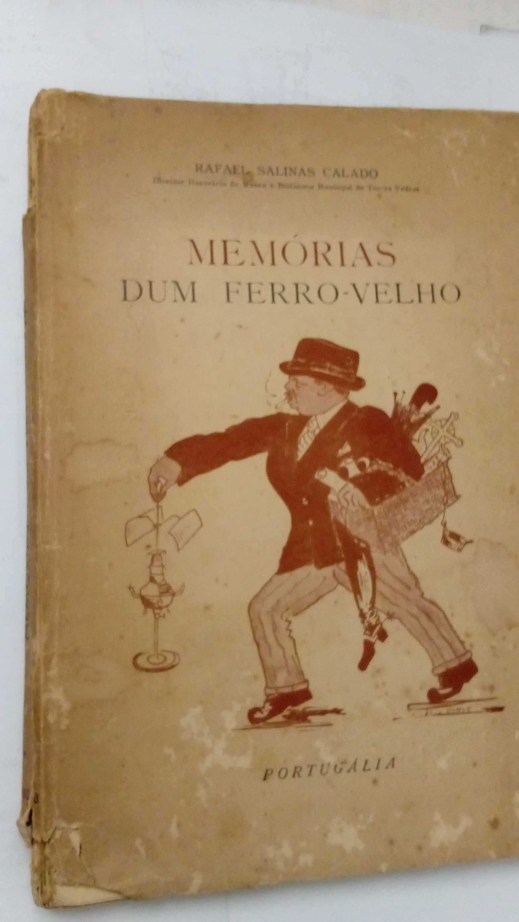 livro memorias dum ferro velho ano 1945