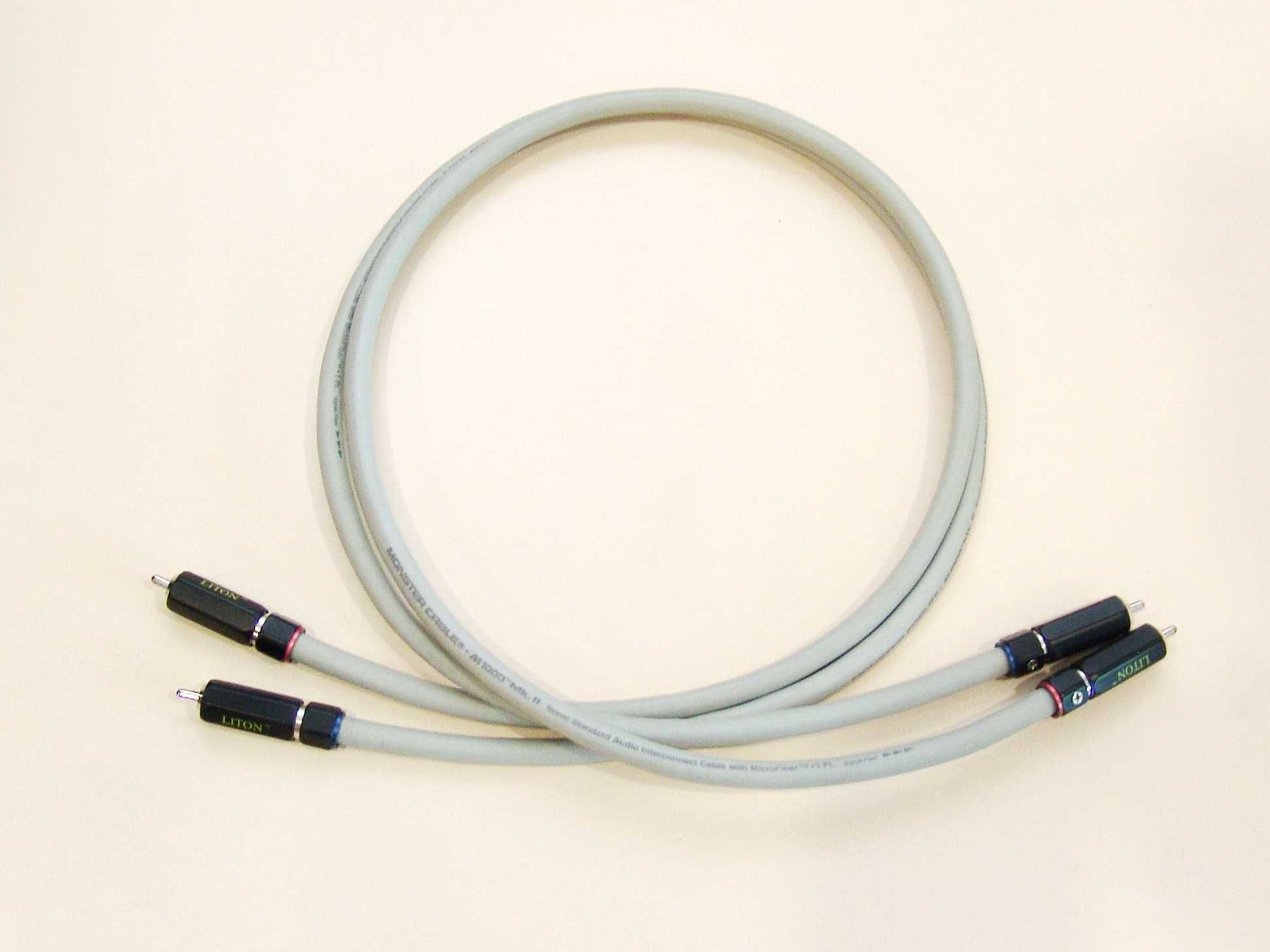 ТОП RCA межблочный кабель Monster Cable MSeries, Interlink Reference 2