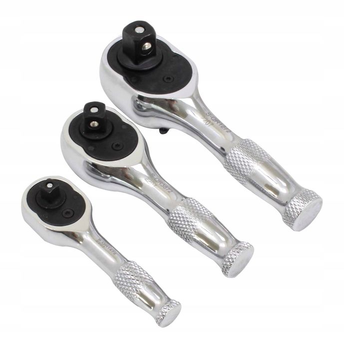 Grzechotki Mini - 3Szt. 1/4″; 3/8″; 1/2″ S-Qr72S Satra