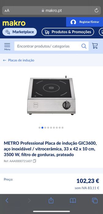 Placa de Inducao profissional