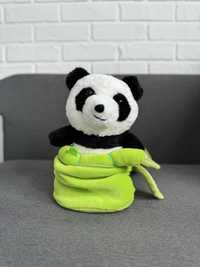 М’яка іграшка панда в сумці