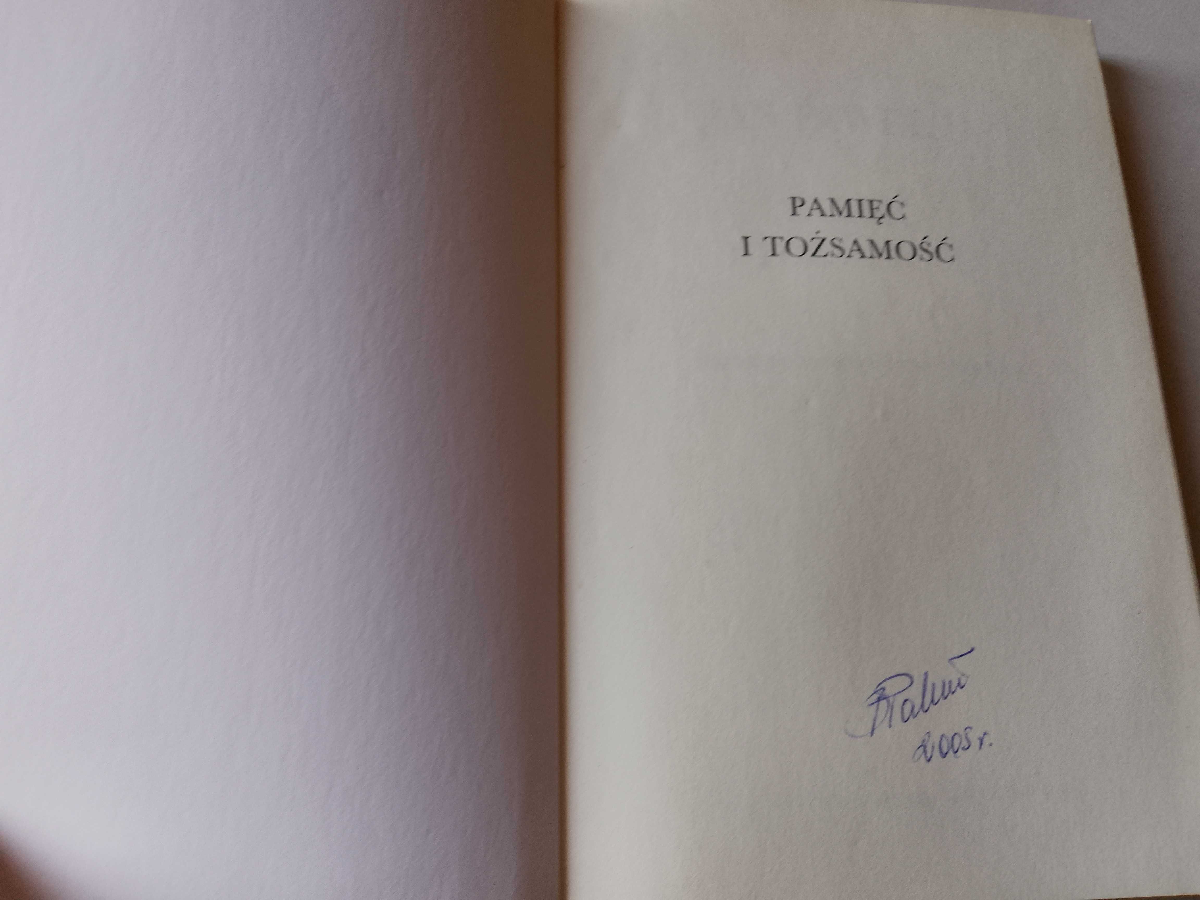 Jan Paweł II "Pamięć i tożsamość" 2005