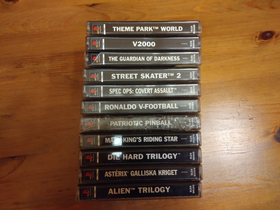 Jogos PS1 originais + PSone --- Total ou unitário