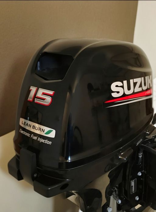 Silnik zaburtowy suzuki model DF15A 2018r manetka stan bardzo dobry