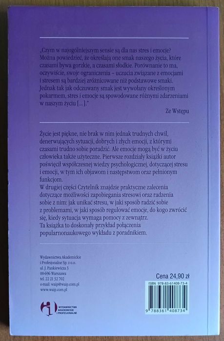 Władysław Łosiak "Stres i emocje w naszym życiu"