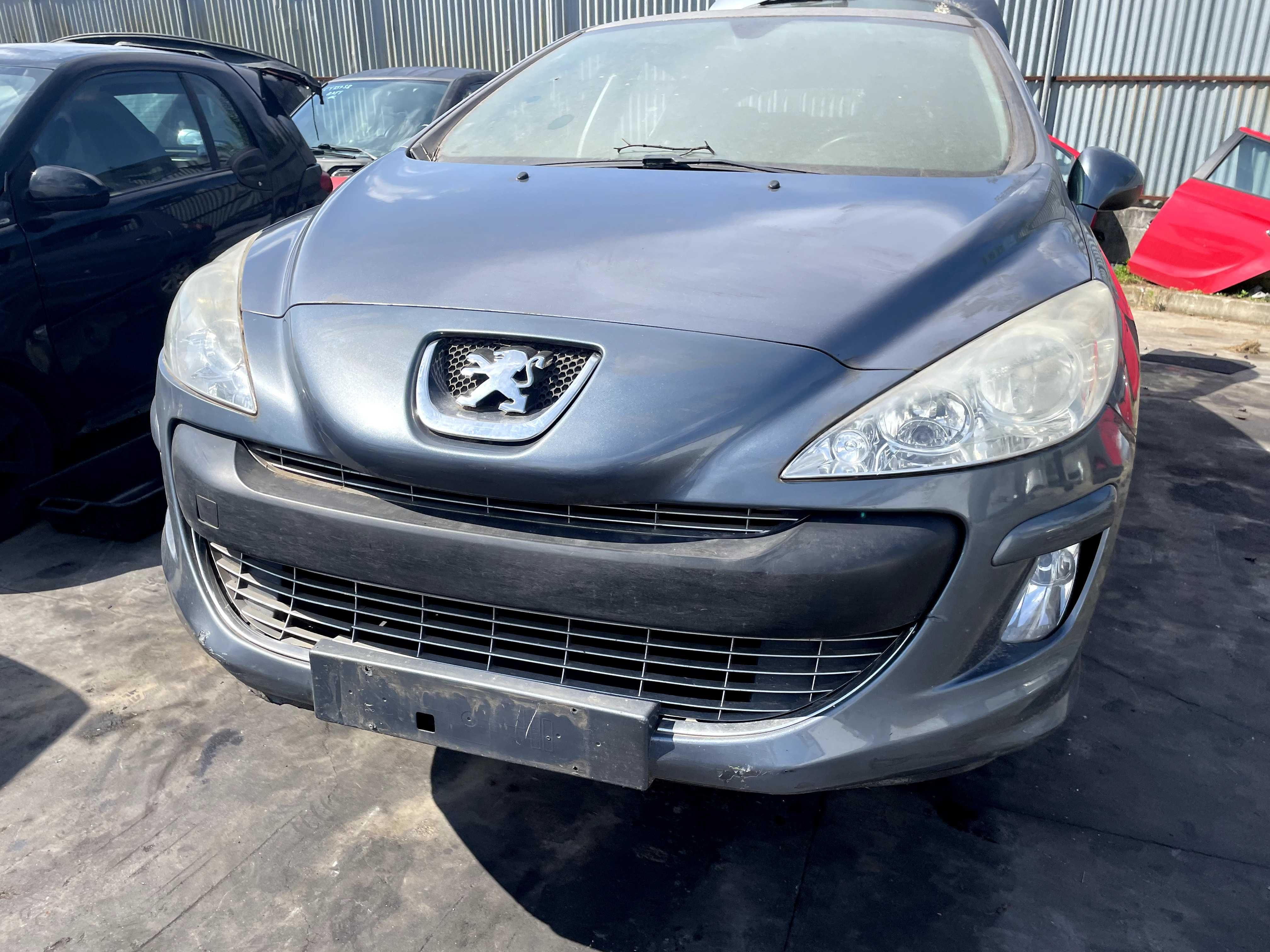 Peugeot 308 KTH KPL przód maska zderzak błotniki lampy eur chłodnice