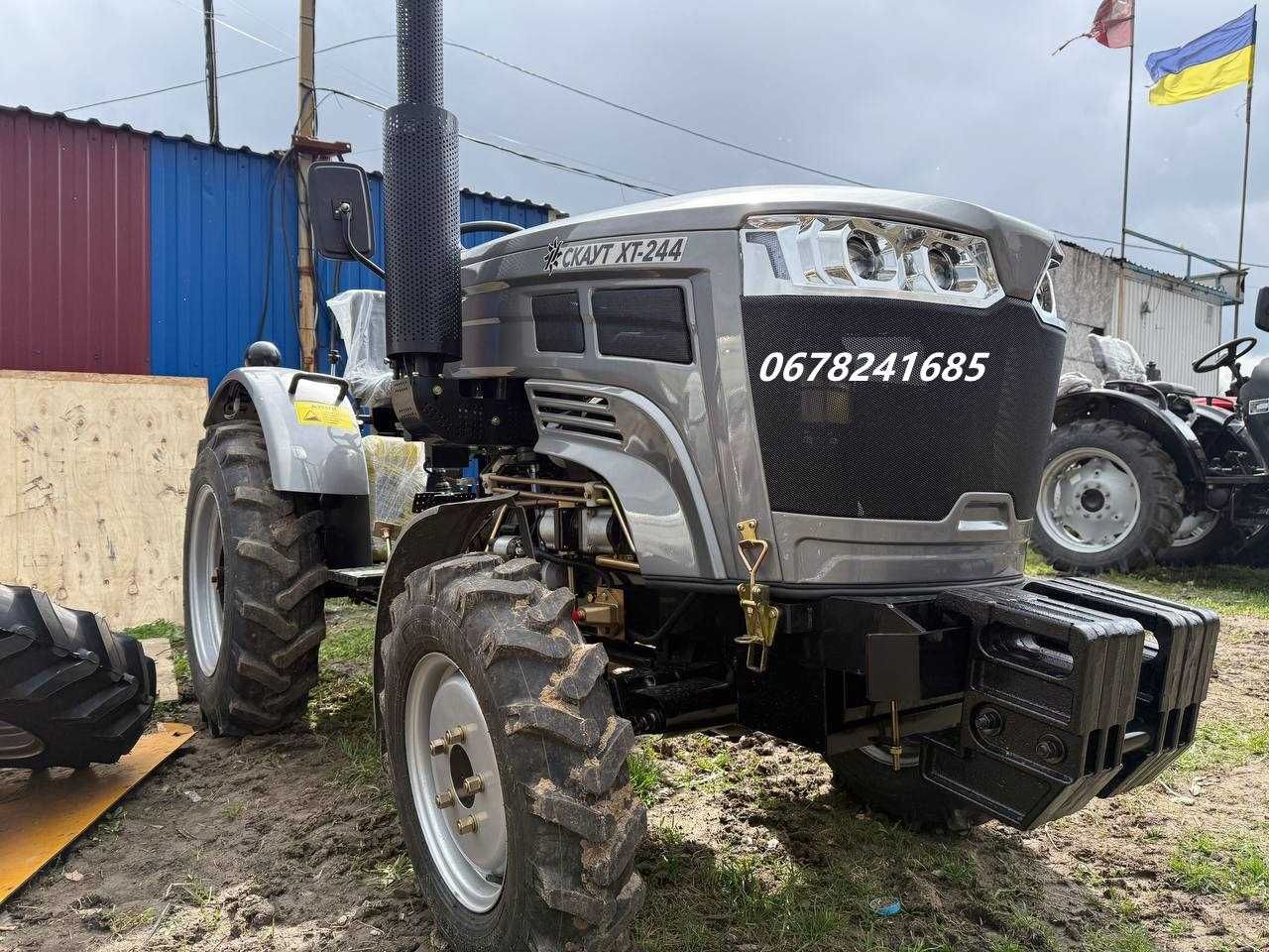Трактор (3*1) Скаут XT 244 Ведучий редукторний міст Двигун КМ Кредит