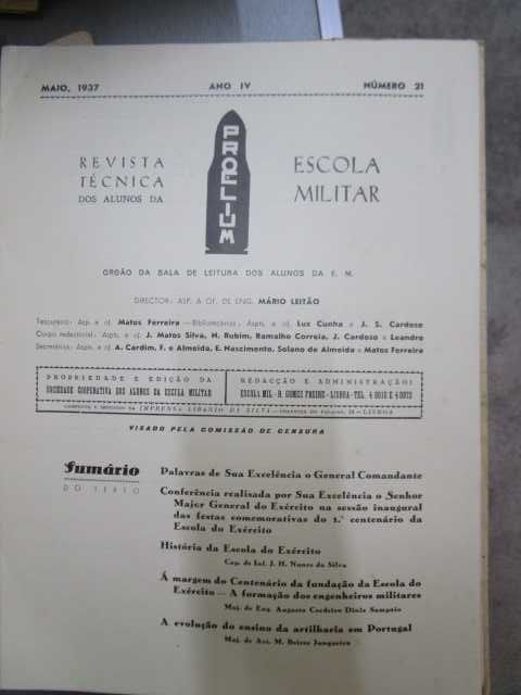 Academia Militar Escola do Exercito 100 anos  ano 1937