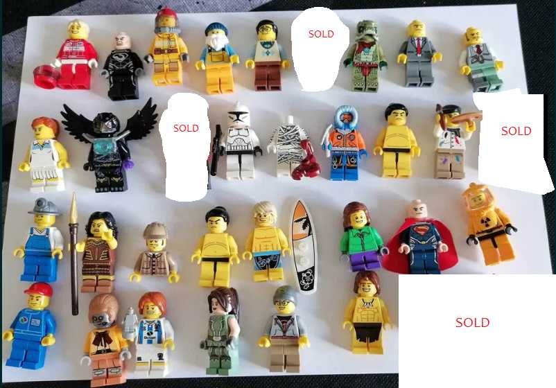 Figurki LEGO zestaw