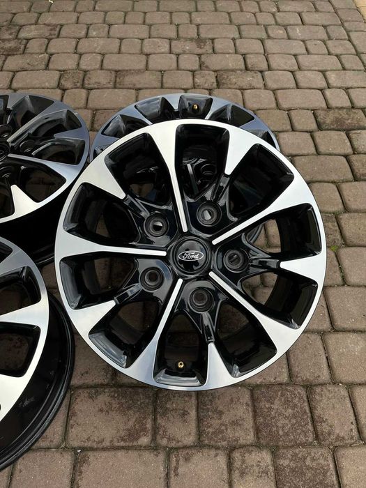 Oryginalne alufelgi Ford 5x160 17 cali CZUJNIKI TRANSIT CUSTOM BICOLOR