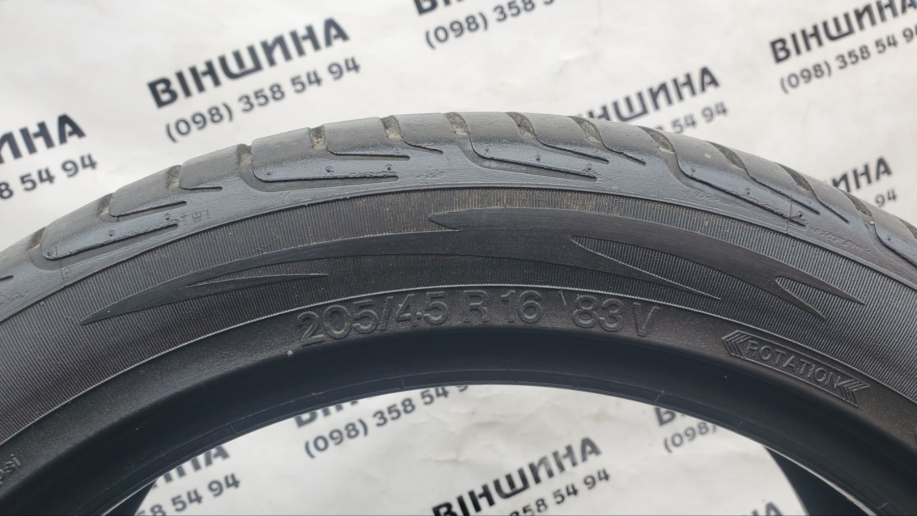 Шини 205/45 R 16 Vredestein Sportrac 3. Літо пара. Колеса склад.