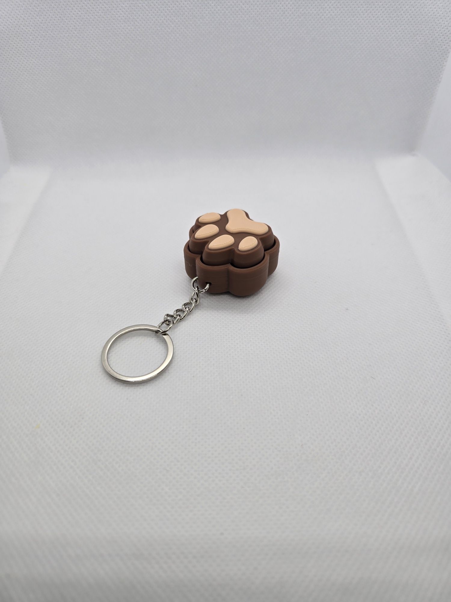 Brelok do kluczy Fidget Clicker Psia łapka