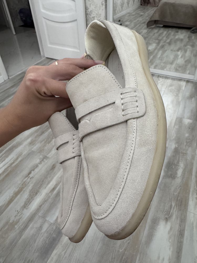 Лофери замшеві zara