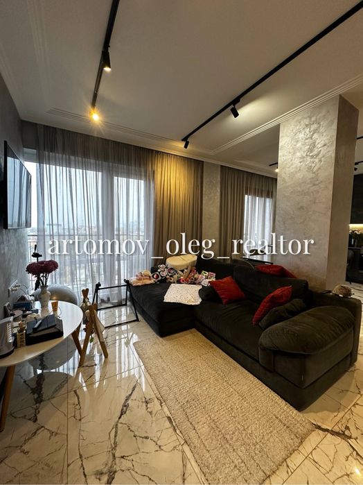 Трёшка, 120м2, гардероб,3 терассы‼️Жк«Ясная Поляна»,Отрада,Французский