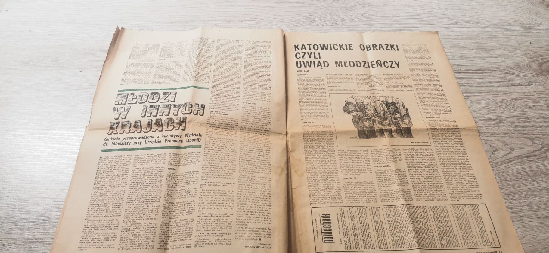 Tygodnik studencki Politechnik 1981