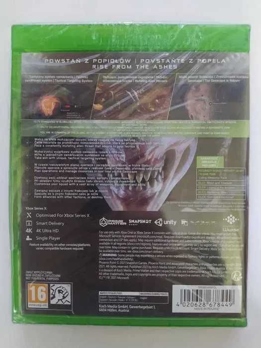 NOWA Phoenix Point Behemoth Edition Xbox One / Xbox Series X PL PL gra