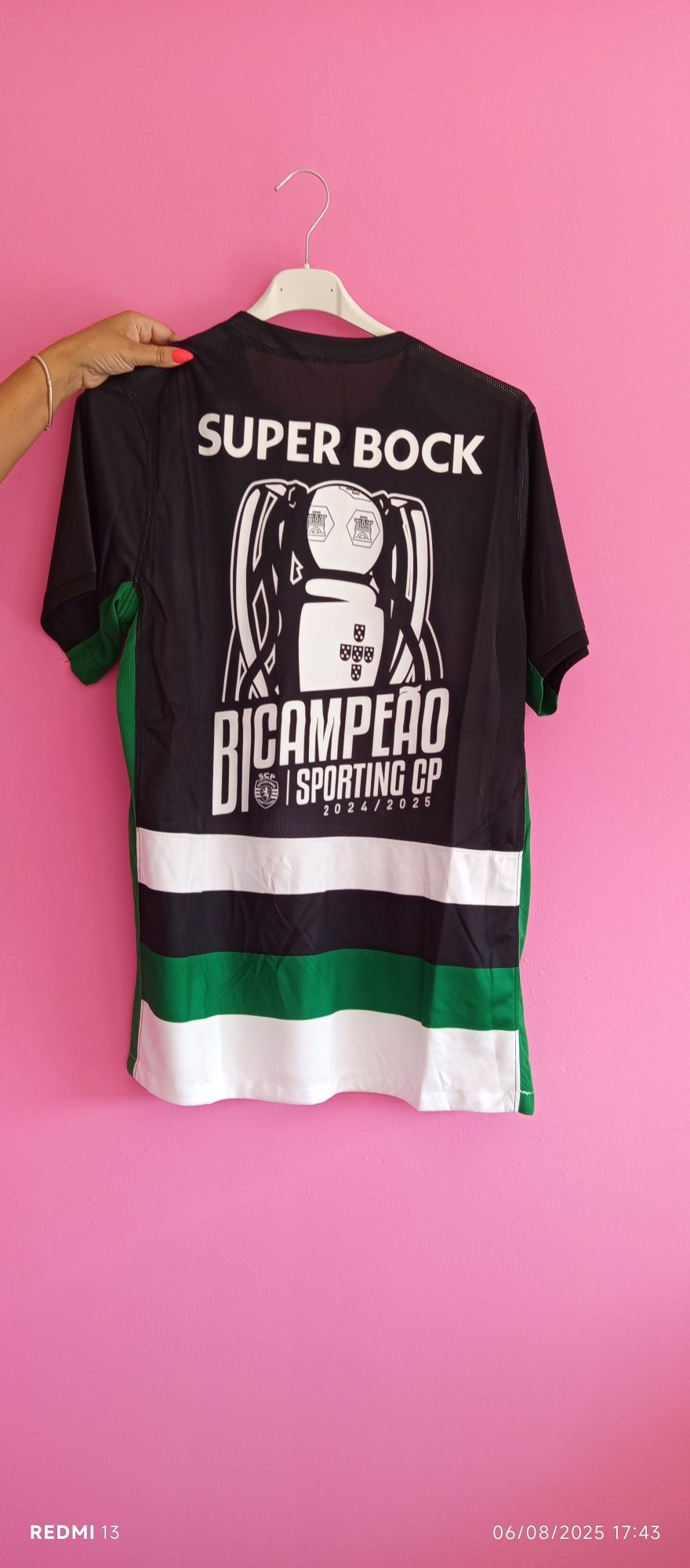 Camisola Bicampeão SCP