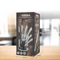 Набір ножів Gooda / ножі на підставці / кухонні ножі