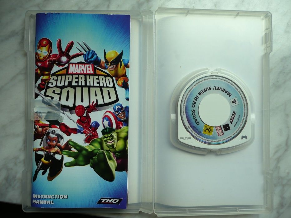 marvel SUPER HERO SQUAD psp gra