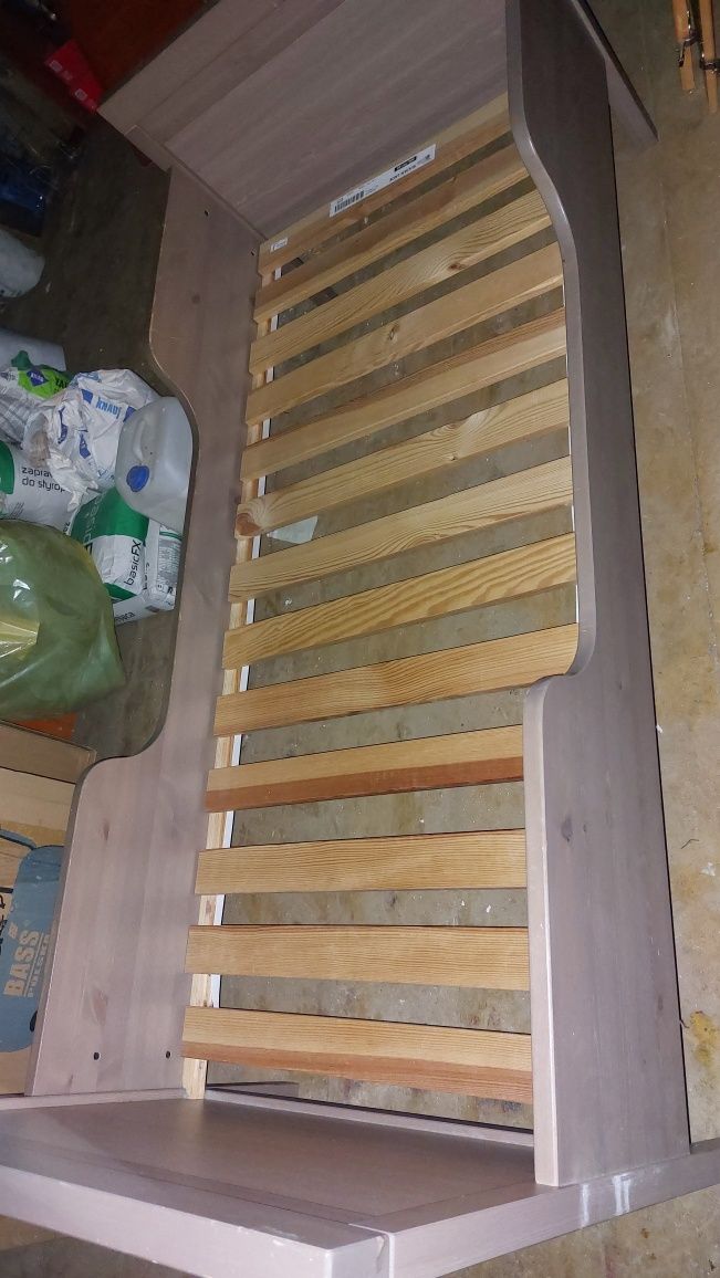 Łóżko dziecięce drewniane 70x160cm