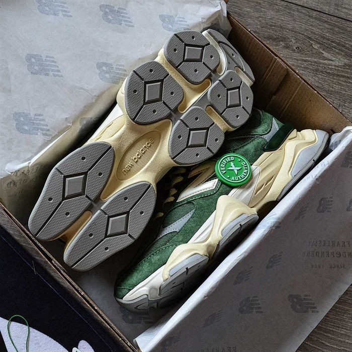 Женские кроссовки New Balance 9060 'Nori Green' Размеры 36-40