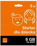 Starter Orange dla dziecka 5 zł