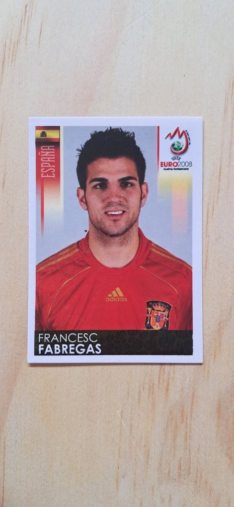 Cromo futebol de Cesc Fabregas da Panini