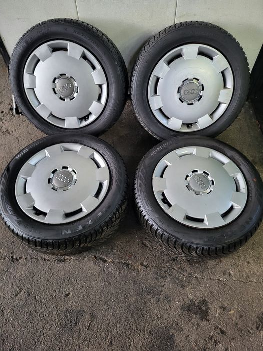 Koła opony felgi 5x112 vw audi 205/55r16 zimowe