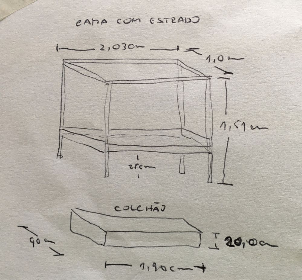 Cama solteiro inclui estrado e colchao-negociavel