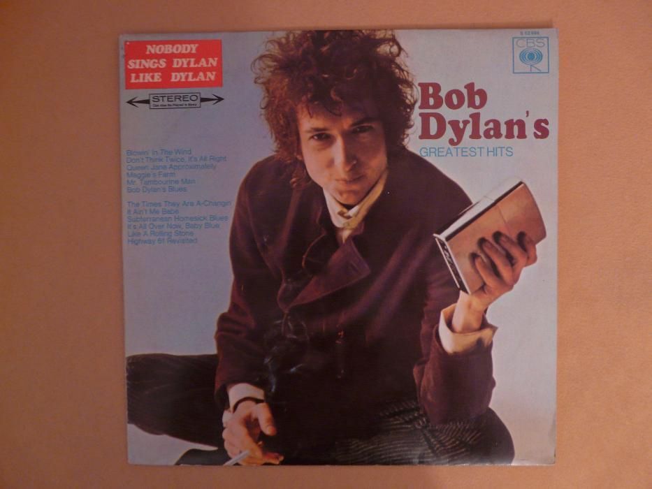 Płyta winylowa Bob Dylans "Greatest Hits"