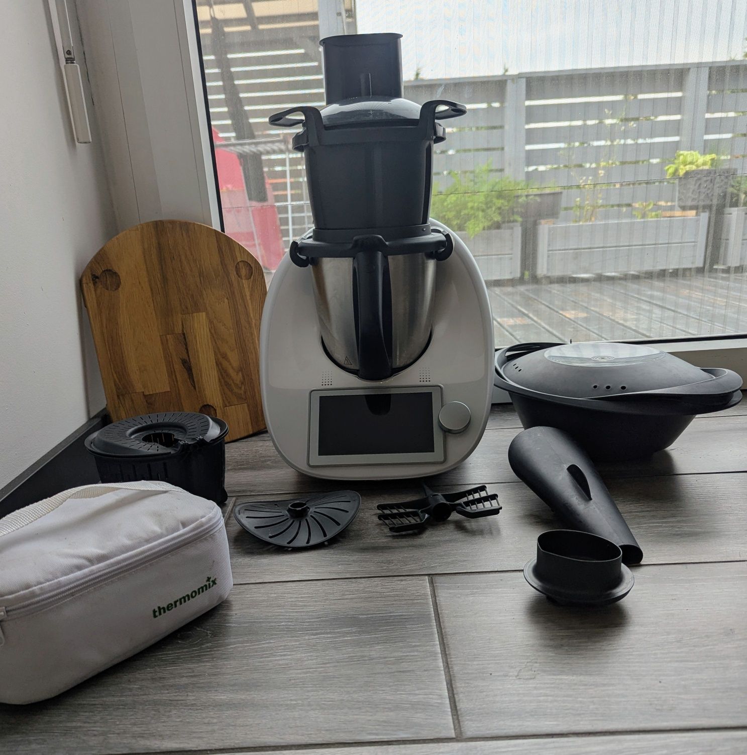 Thermomix TM6 mnóstwo dodatków.