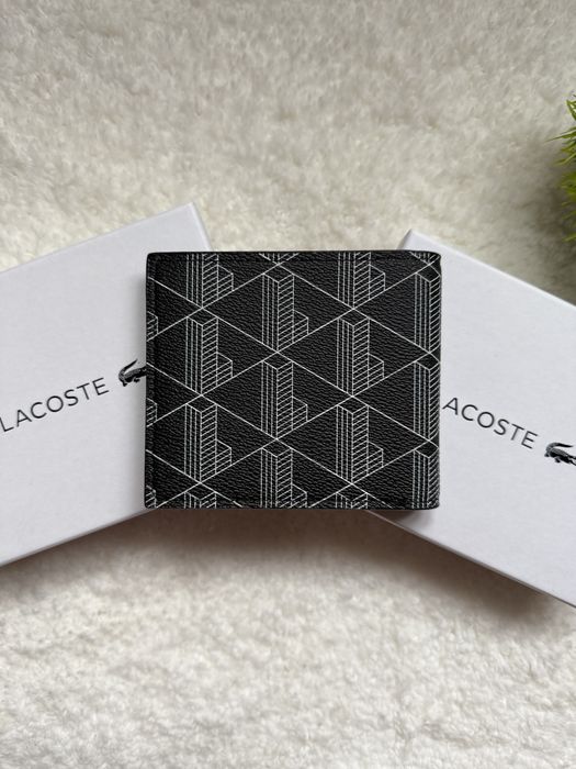 НОВИЙ‼️ Чоловічий гаманець Lacoste, Гаманець Лакоста, портмоне