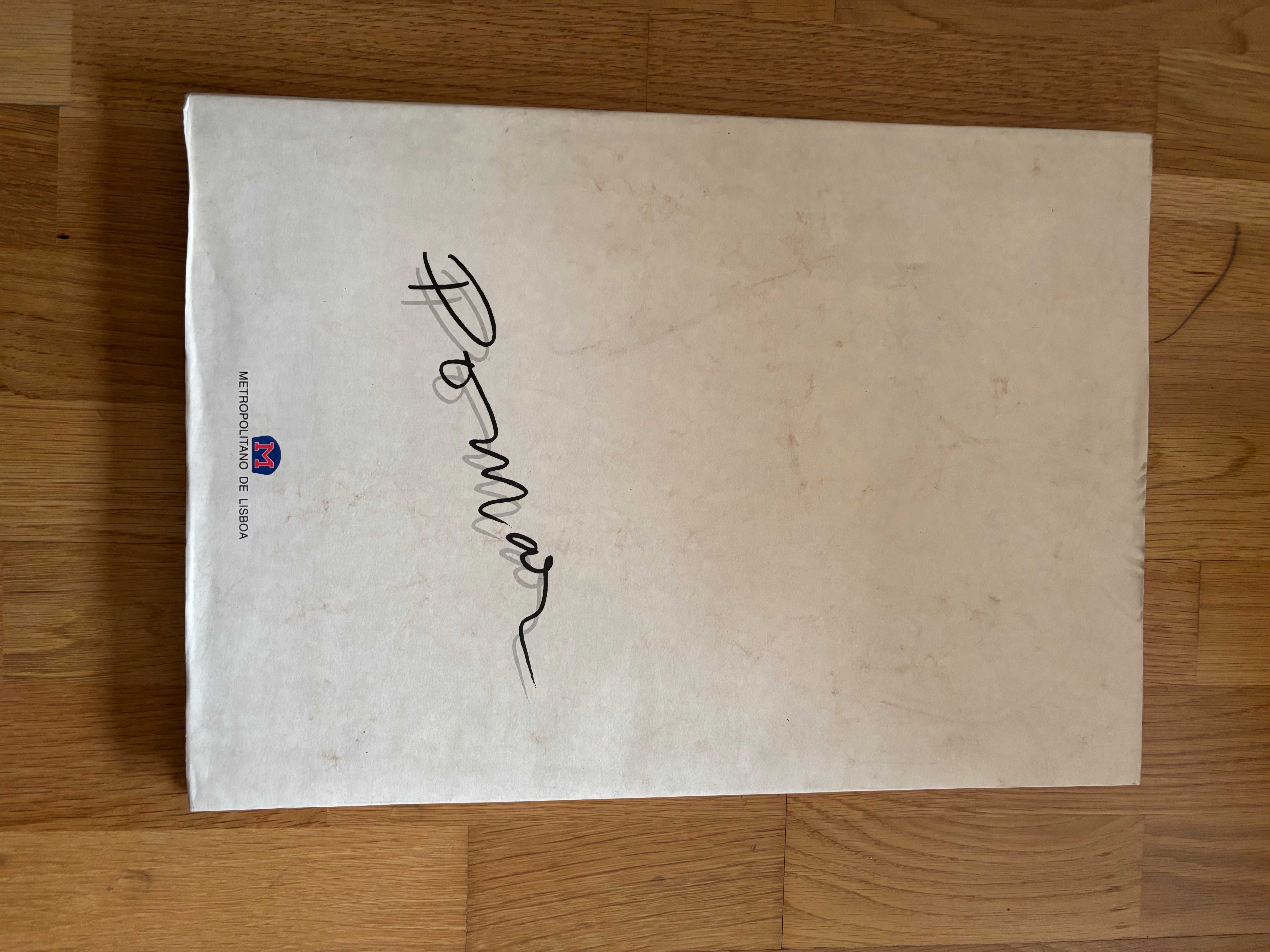 Livro "Júlio Pomar - Desenhos para a Estação do Alto dos Moinhos