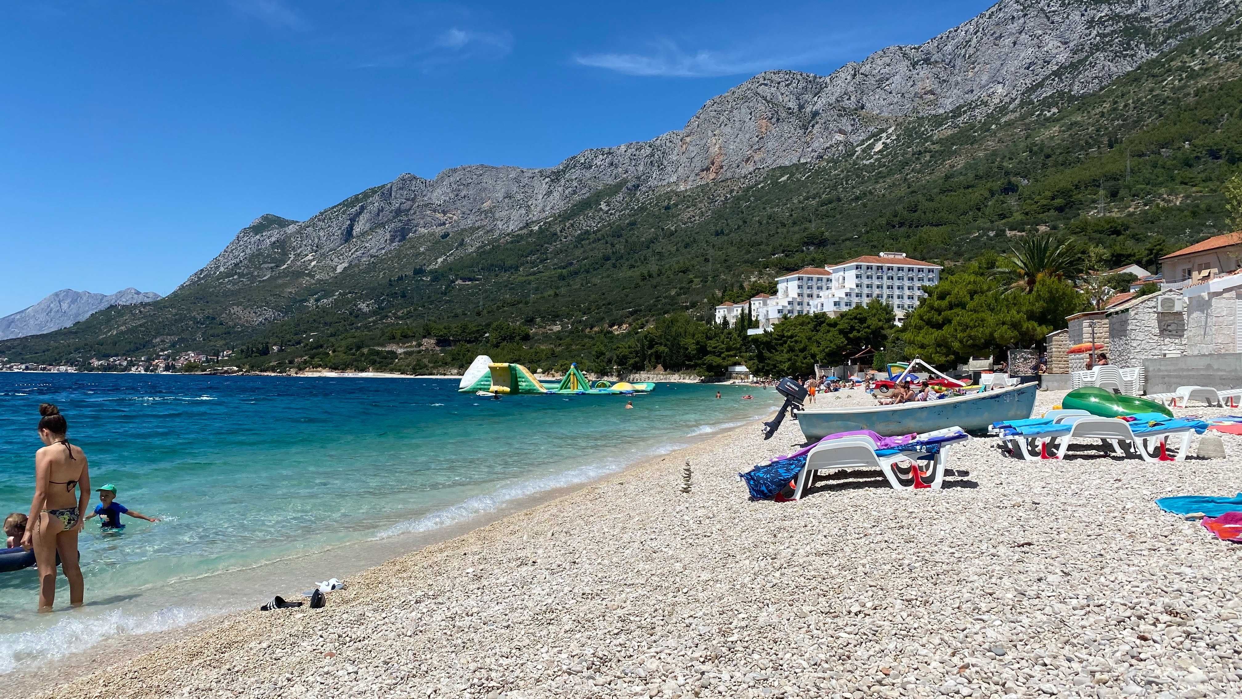 Chorwacja, Gradac - VILLA ADRIATIC - widok na morze (180 m. do plaży]