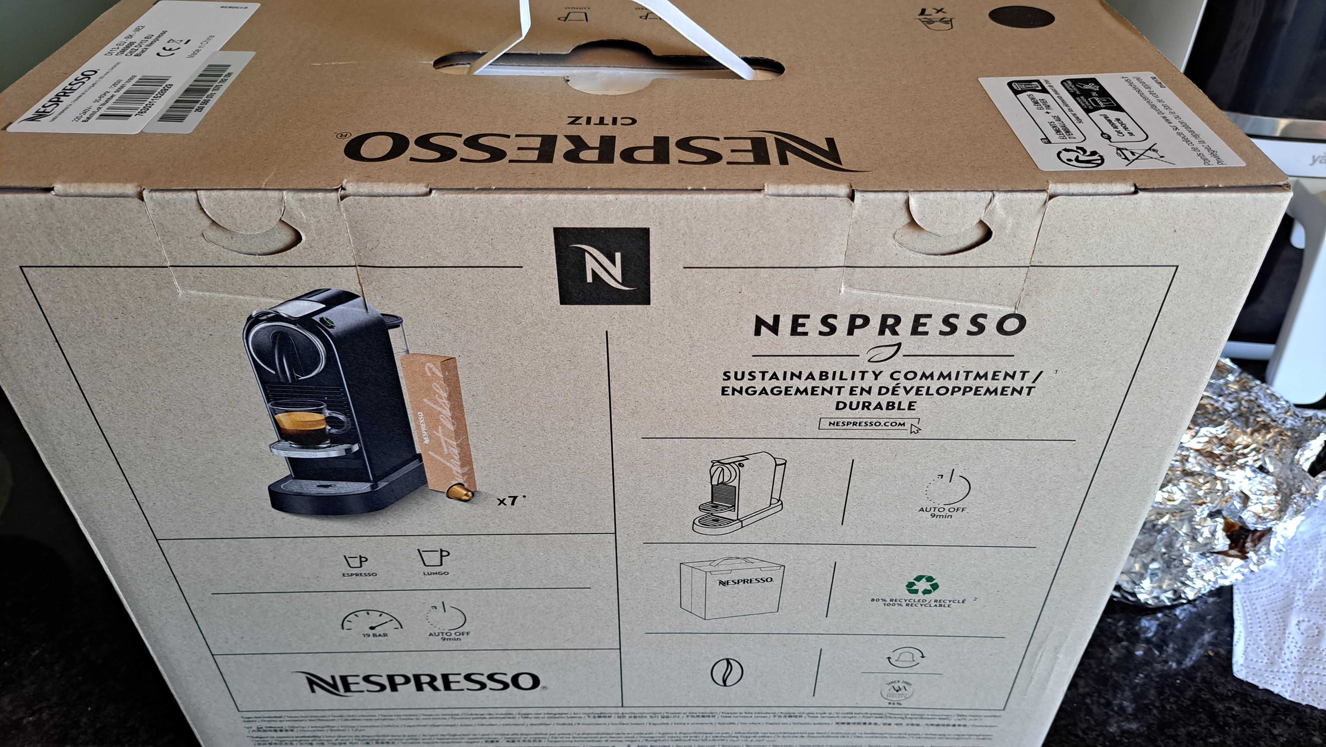 Nespresso Citiz preta NOVA
