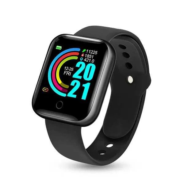 Zegarek Smartwatch Trusty Lite czarny PL menu aplikacja nowy