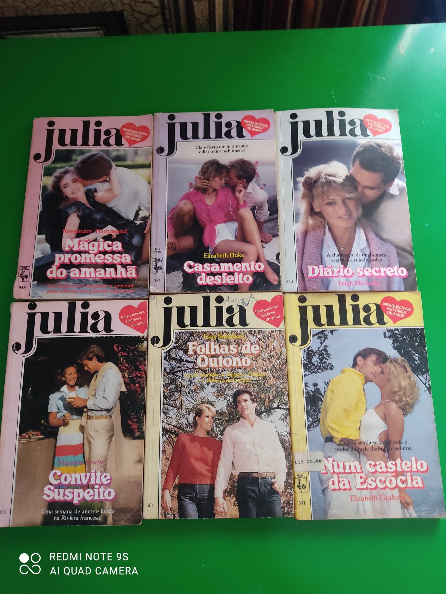 Seis livros "Júlia" unidade 1€