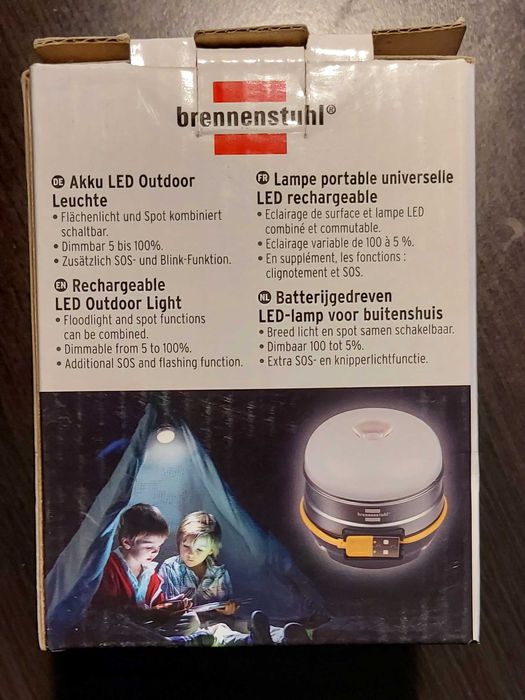 Ліхтар, лампа, світильник Brennenstuhl LED Outdoor OLI 0300A Powerbank