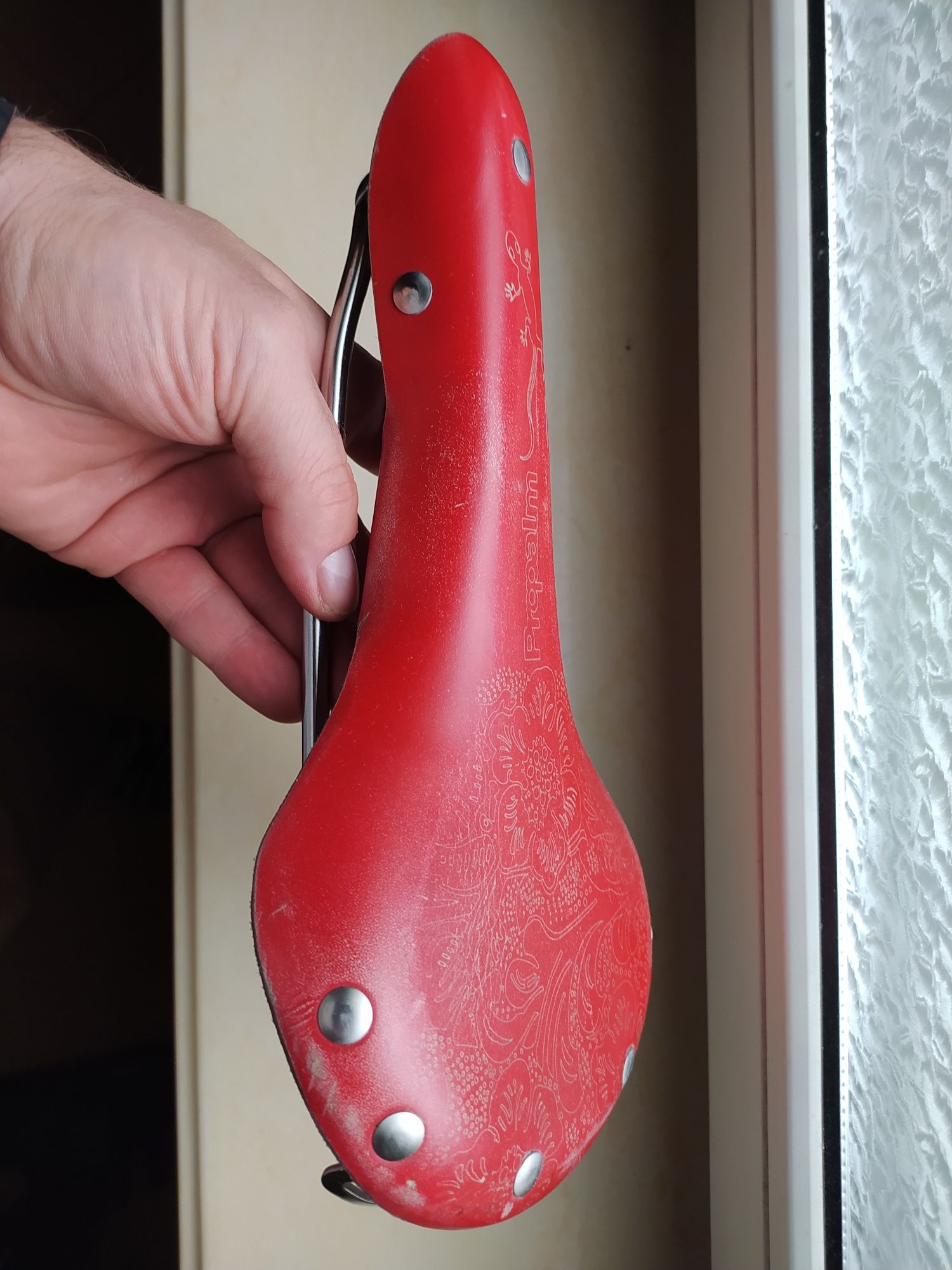 Siodełko Propalm BLB szosa ostre koło fixed gear retro mtb